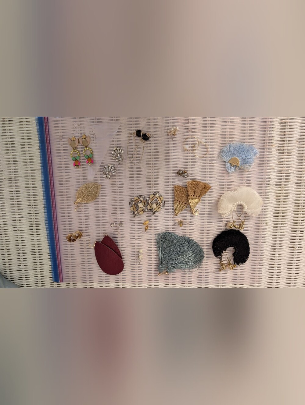 Lot Of 21 Pairs Of Earrings